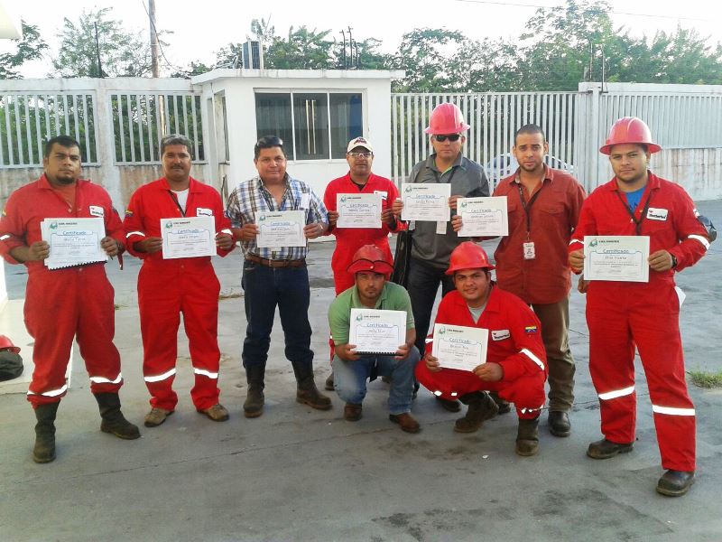 WEATHERFORD CERTIFICÓ A SUS OPERADORES DE GRÚAS TELESCÓPICAS EN MATURÍN