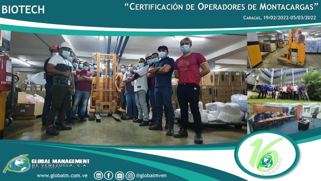 Curso-Certificación-Montacargas-Biotech-Caracas