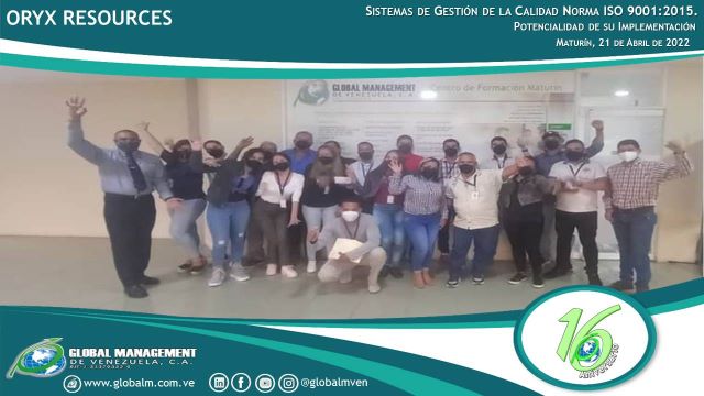 Curso-ISO-9000-Oryx-Maturín-Grupo-2