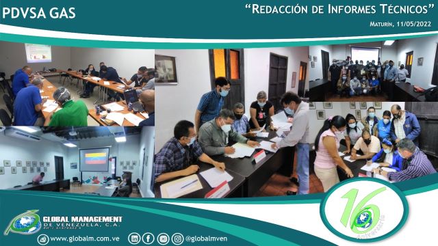 Curso-Redacción-Informes-Técnicos-PDVSA-Gas-Maturín