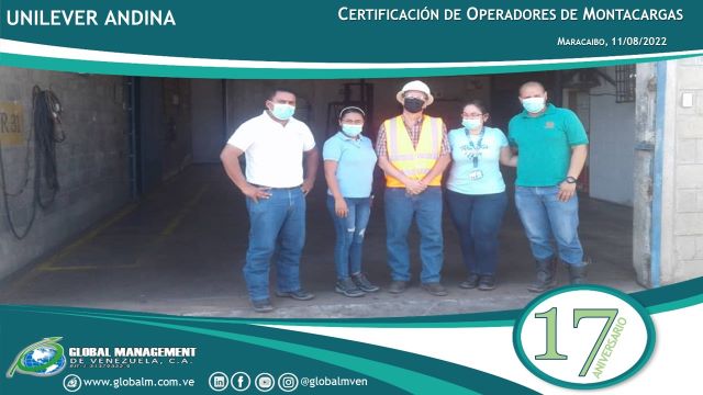 Curso-Certificación-Montacargas-Unilever-Maracaibo