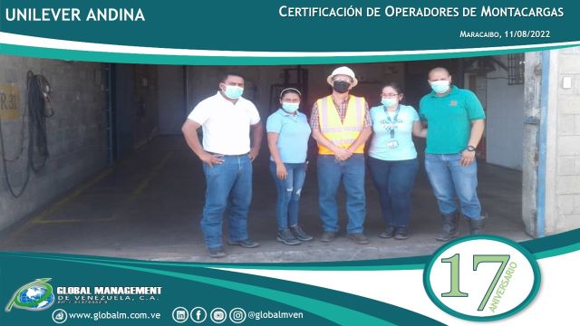 Curso-Certificación-Montacargas-Unilever-Maracaibo