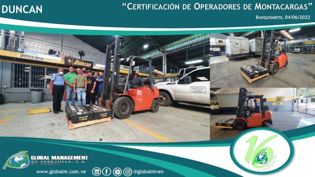 Curso-Certificación-Montacargas-Duncan-Barquisimeto
