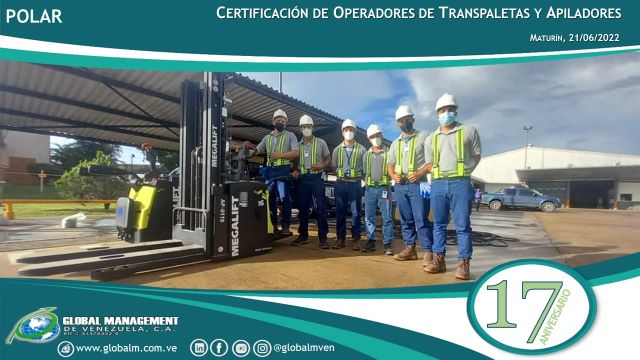 Curso-Certificación-Operadores-Transpaletas-Apiladores-Polar-Maturín