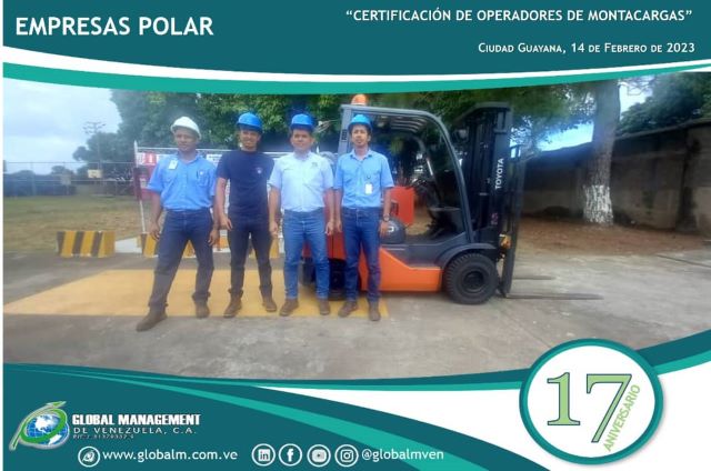 Curso-Certificación-Operadores-Montacargas-Polar-Guayana