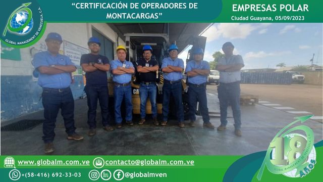 Curso-Certificación-Operadores-Montacargas-Polar-Guayana