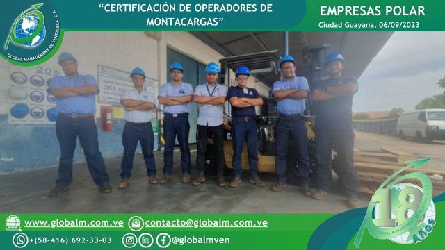 Curso-Certificación-Operadores-Montacargas-Polar-Guayana