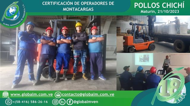Curso-Certificación-Operadores-Montacargas-Pollos-Chichí-Maturín