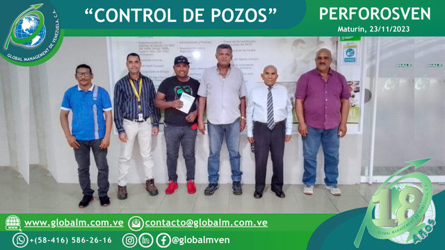 Curso-Certificación-Control-de-Pozos-Perforosvén-Maturín