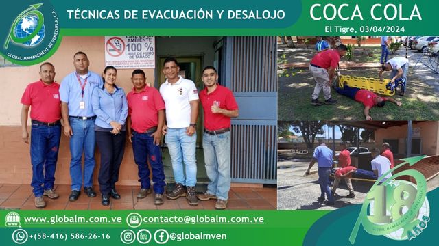 Curso-Técnicas-Evacuación-Desalojo-Coca-Cola-El-Tigre