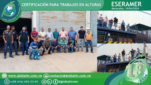 Curso-Certificación-Trabajos-Altura-Eseramer-Maracaibo