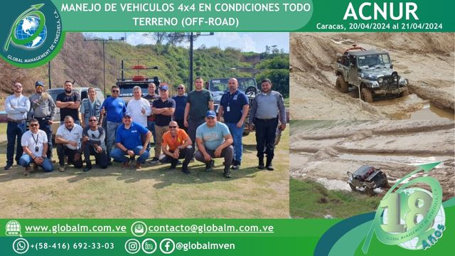 Curso-Certificación-manejo-Defensivo-4x4-ACNUR