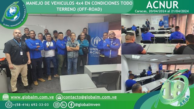 Curso-Certificación-manejo-Defensivo-4x4-ACNUR
