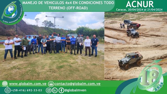Curso-Certificación-manejo-Defensivo-4x4-ACNUR