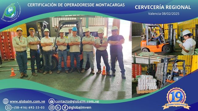 Curso-Certificación-Operadores-Montacargas-Cervecería-Regional-Valencia