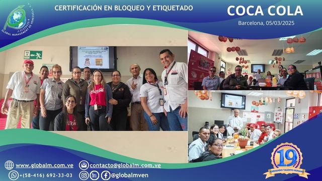 Curso-Certificación-Bloquedo-Etiquetado-Coca-Cola-Barcelona