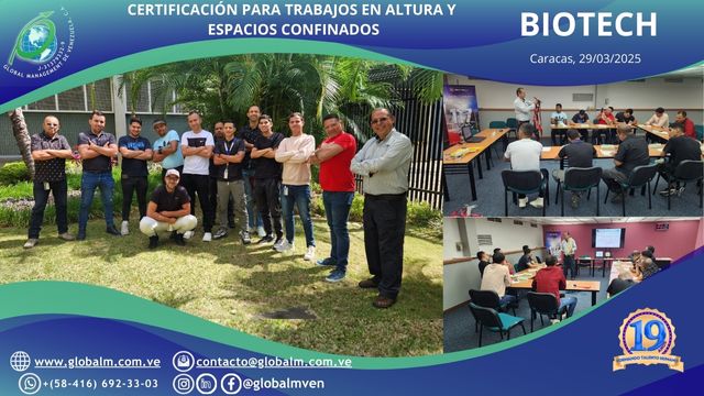 Curso-Certificación-Trabajos-En-Alturas-y-Espacios-Confinados-Biotech-Laboratorios-Caracas