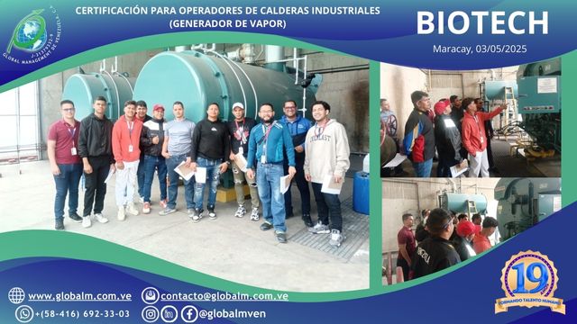 Curso-Certificación-Operadores-Calderas-Generadores-Vapor-Biotech-Laboratorios-Maracay