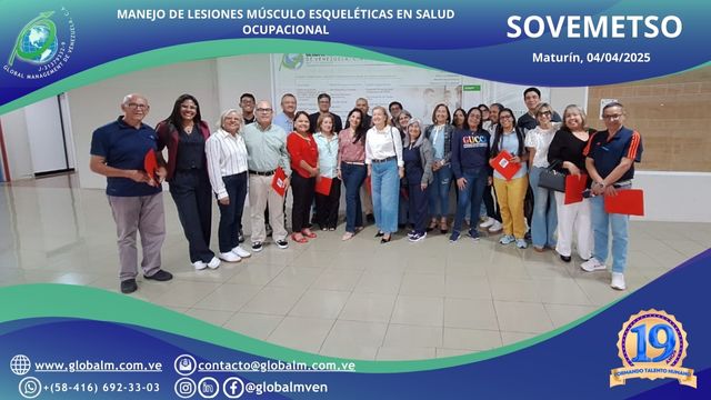 Taller-Manejo-Lesiones-Músculo-Esqueléticas-Salud-Ocupacional-Sovemetso-Maturín