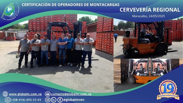 Curso-Certificación-Operadores-Montacargas-Cervecería-Regional-Maracaibo