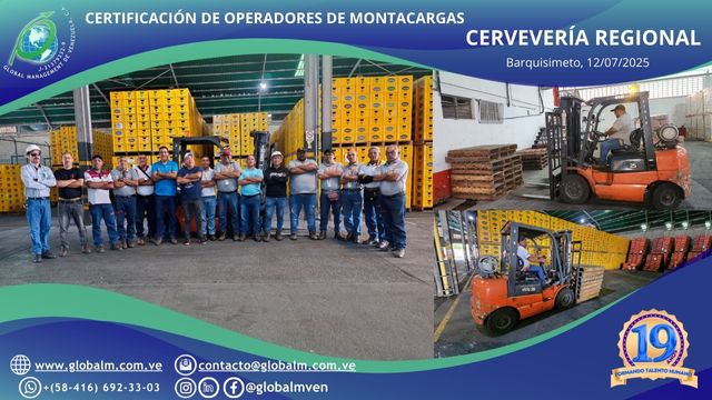 Curso-Certificación-Operadores-Montacargas-Cervecería-Regional-Barquisimeto