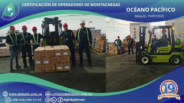 Curso-Certificación-Operadores-Montacargas-Océano-Pacífico-Monagas-Maturín