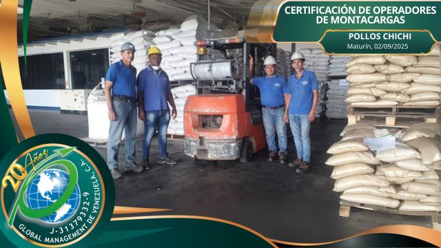 Curo-Certificación-Operdores-Montacargar-Granja-Avícola-Chichí-Maturín