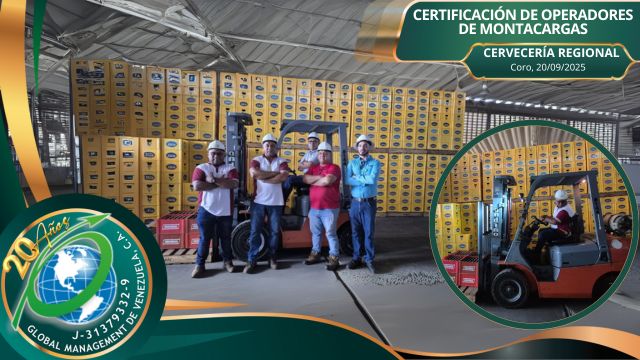 Curso-Certificación-Operadores-Montacargas-Cervecería-Regional-Coro