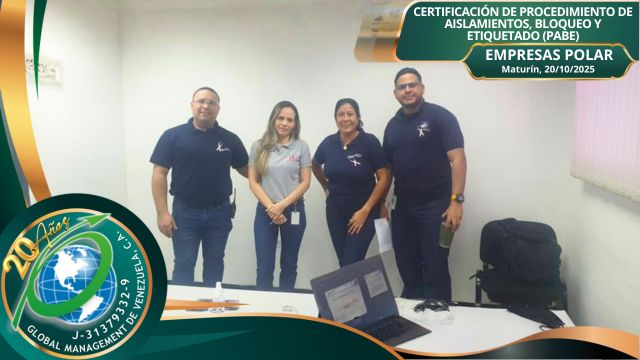 Curso-Certificación-Procedimiento-Aislamiento-Bloqueto-Etiquetado-PABE-Empresas-Polar-Maturín