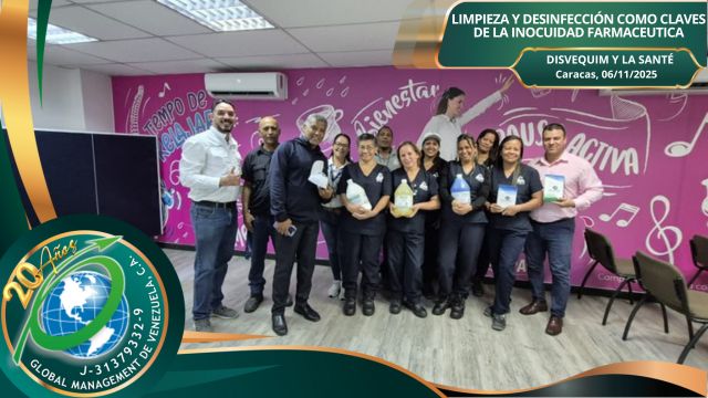 Curso-Limpieza-y-Desinfección-Claves-Inocuidad-Farmacéutica-Disvequim-Laboratorios-La-Santé-Caracas