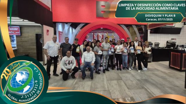 Curso-Limpieza-y-Desinfección-Claves-Inocuidad-Alimentaria-Disvequim-Plan-B-Caracas