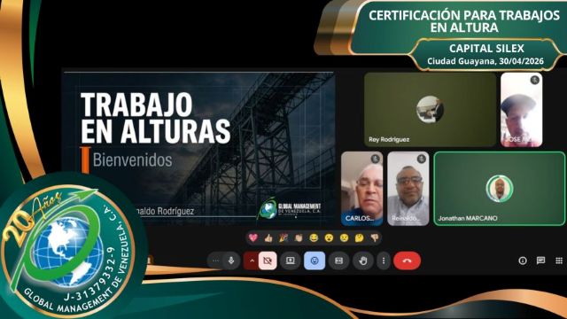 Curso-Certificación-Trabajos-en-Alturas-Capital-Silex-Ciudad-Guayana